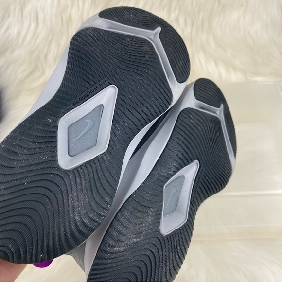 NIKE KIDS BINZIE ANKLE BOOTS GREY- PURPLE SIZE 12 CHILD - Picture 5 of 8